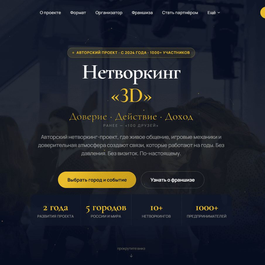 Нетворкинг 3D